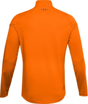 Under Armour ColdGear Rush Mock Long Sleeve Mens Training Top Red